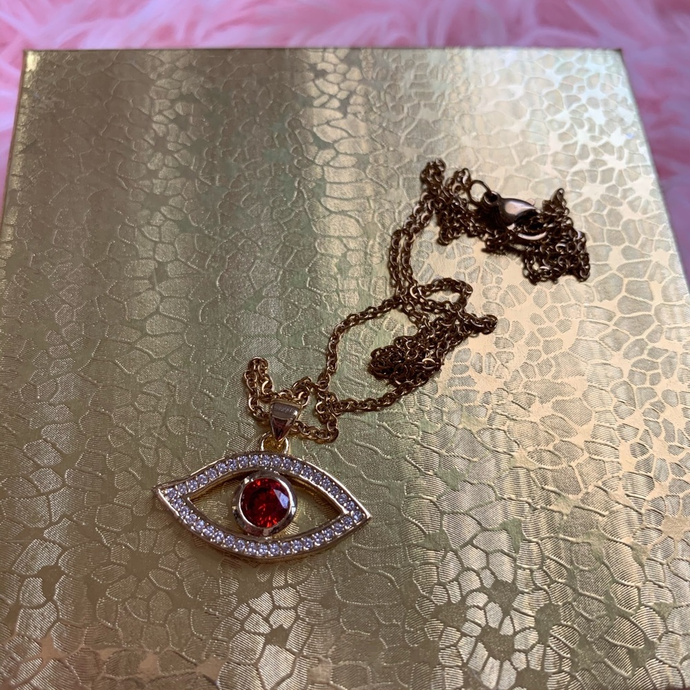 Evil eye necklace